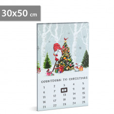Calendar LED – 2 x AA, 30 x 50 cm