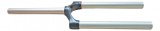 Unitate directie cu coroana Rock Shox Recon, aluminiu, argintiu