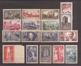 Franta 1938 - 10 serii, MNH/MH (vezi descrierea), Nestampilat