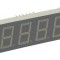 Afișaj LED 7 Segmente 14mm 4 Digits Verde