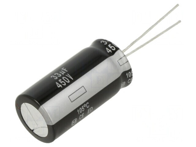 Condensator Electrolitic THT 33uF 450V 16x31.5mm