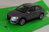 Macheta Audi Q3 MK1 (Typ 8U) 2012 gri - Welly 1/36, 1:32