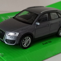 Macheta Audi Q3 MK1 (Typ 8U) 2012 gri - Welly 1/36