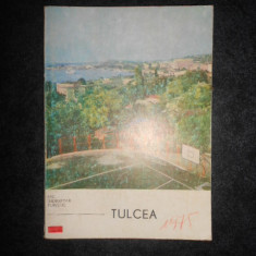 AUREL MUNTEANU - TULCEA. MIC INDREPTAR TURISTIC (1975, lipsa harta)