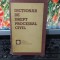 Dicționar de drept procesual civil, Mircea N. Costin, București 1983, 097