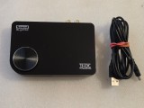 Placă de sunet externă Creative Sound Blaster X-Fi Surround 5.1 Pro USB (Model SB1095), THX