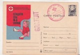 bnk cp Societatea de Cruce Rosie RSR - marca fixa - stampila ocazionala Expo filatelica si numismatica 1984