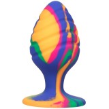 Calexotics-Cheeky Large Swirl Plug Anal-Silicon, Ventuza