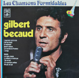 Vinil Gilbert Becaud &ndash; Les Chansons Formidables (VG)