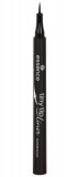 Essence Cosmetics Tiny Tip Liner tuș carioca Waterproof 01 Deep Black, 1,1 ml