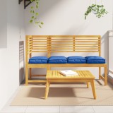 vidaXL Perne pentru paleți pentru șezut 4 piese Albastru Regal 40x40x8 cm Material Oxford
