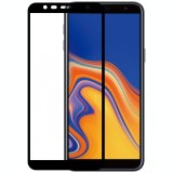 Folie Protectie Ecran Imak pentru Samsung J4 Plus (2018) J415 / J6 Plus (2018) J610, Sticla securizata, Full Face, Full Glue, 3D, Neagra