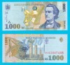Romania (p#106) 1.000 Lei 1998 UNC &#039;Eminescu&#039; serie: 014C2247446 Filigran mare italic