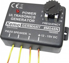 Generator ultrasunete anti-daunatori, Kemo, 130243, 12 - 15 V foto