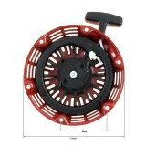 Demaror complet generator / motocultor / mai compactor motor Honda GX120, GX160, GX200 - clichet metalic rotund L (28400-ZH8-013YA)