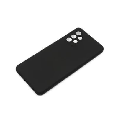 Husa Samsung Galaxy A13 4G Lemontti Silicon Soft Slim Black foto