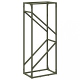 Cumpara ieftin Suport pentru lemne de foc Verde masline Otel laminat la rece