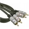 Cablu RCA mufa tata x2 din ambele parti 0.5m negru PROLINK TCV4270-0.6