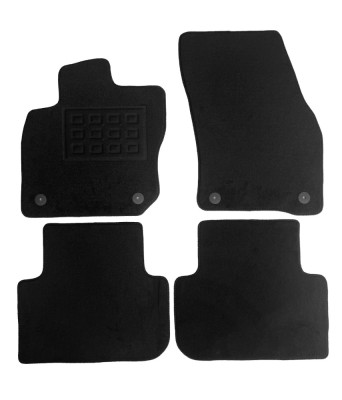 Set covorase auto mocheta Vw Tiguan 2024-&amp;amp;gt; Etsi 2024-&amp;amp;gt;, Negru, 4 buc. AutoDrive ProParts foto