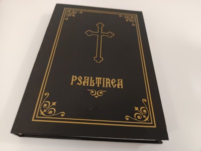 PSALTIREA DUPĂ EDITIA DIN 1992 IBM AL BOR, COPERTI CARTONATE, FORMAT PUTIN MAI MARE 24 x 17 CM. foto