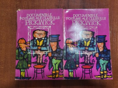 Documentele postume ale clubului Pickwick vol.1 si 2 de Charles Dickens foto