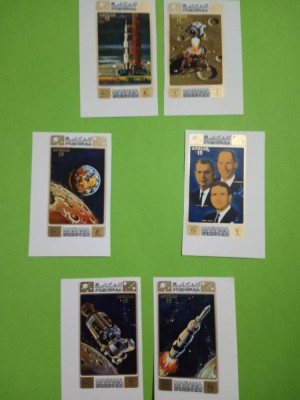 MANAMA, APOLLO 15 - SERIE COMPLETĂ MNH IMPERF. foto