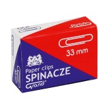 Agrafe metalice 33 mm, set 100 bucati, argintii