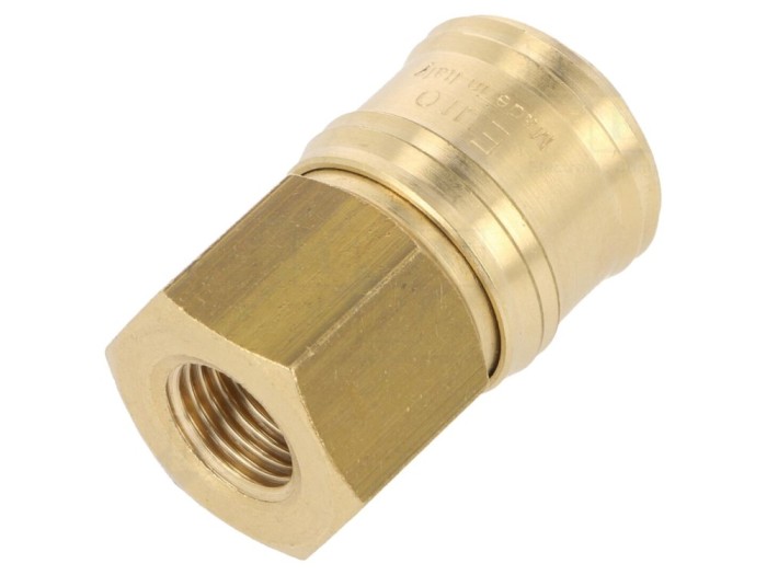 Cuplă rapidă EURO alamă 1/4"