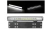 LEDBAR 38cm 55W cu DRL ALB, Suport Numar, 4768lm, 12-24V, E-Mark, Auto, Camion, Tractor, SUV, Offroad