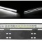 LEDBAR 38CM 55W cu DRL-ALB si suport numar