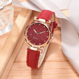 Ceas de dama Geneva Exclusive red