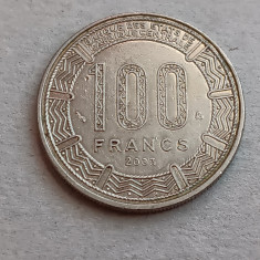 M3 C50 - Moneda foarte veche - Africa Centrala - 100 franci - 2003