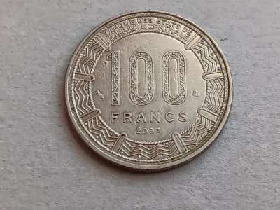 C50 - Moneda foarte veche - Africa Centrala - 100 franci - 2003 foto