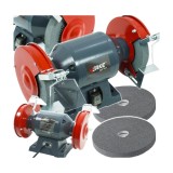 Polizor de banc cu 2 pietre 150 mm 250 W, Verke