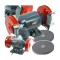 Polizor de banc cu 2 pietre 150 mm 250 W, Verke