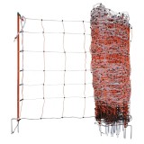Plasa Gard Electric AgroElectro 50m x 90cm cu Stalpi Incluse, Ideala pentru Animale Mici, Temporara