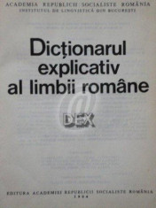 Dictionarul explicativ al limbii romane (1984) foto