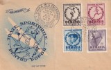 FILATELIE TEMATICA - PLIC ROMANIA TEMATICA SPORT FDC