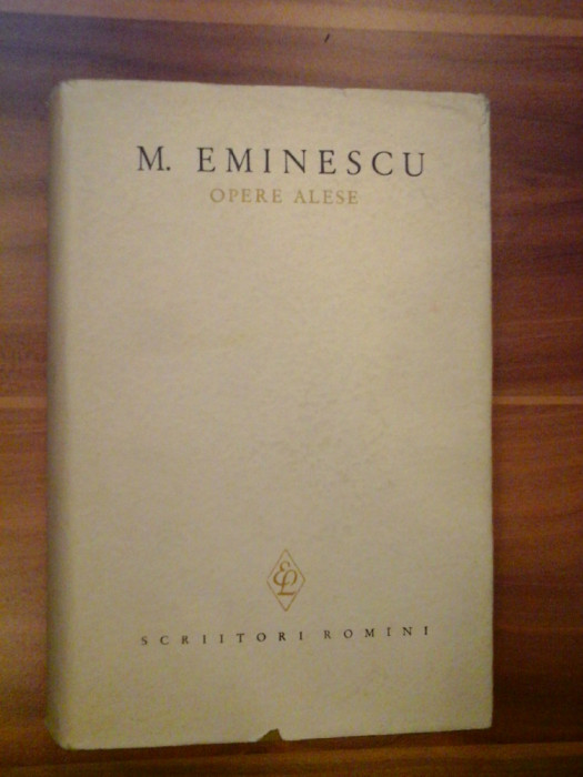 OPERE ALESE - M. EMINESCU
