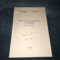 ANTONIE IORGOVAN - NOUA LEGE ELECTORALA A ROMANIEI 1990
