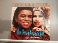 Jermaine Jacson/P.Zadora ? When The Rain..(1984/RCA/RFG) - Vinil/Maxi Single/Nou foto