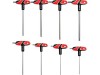 Set imbus cu bila(cap rotunjit) maner tip T 8 piese