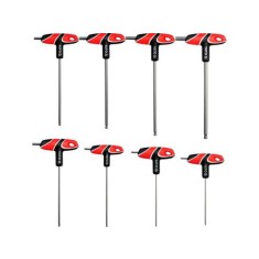 Set imbus cu bila(cap rotunjit) maner tip T 8 piese