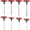 Set imbus cu bila(cap rotunjit) maner tip T 8 piese