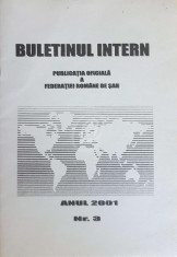 Buletinul intern, nr. 3/2001. Publicatia oficiala a Federatiei Romane de Sah foto