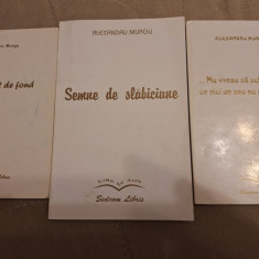 Lot Poezie Alexandru Murgu - 3 vol - SEDCOM LIBRIS