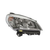 Far Fiat Doblo (263), 01.2015-, partea Dreapta, electric, cu motoras, tip bec H7+H7, cu lumini de zi, cu becuri, Magneti Marelli, AL Automotive Lighting