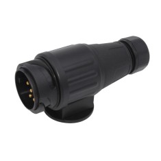 Fisa remorca auto BestAutoVest 12V 13 pini, carcasa PVC, manson cauciuc, tip Jager 1 buc AutoDrive ProParts
