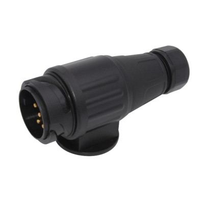 Fisa remorca auto BestAutoVest 12V 13 pini, carcasa PVC, manson cauciuc, tip Jager 1 buc AutoDrive ProParts foto