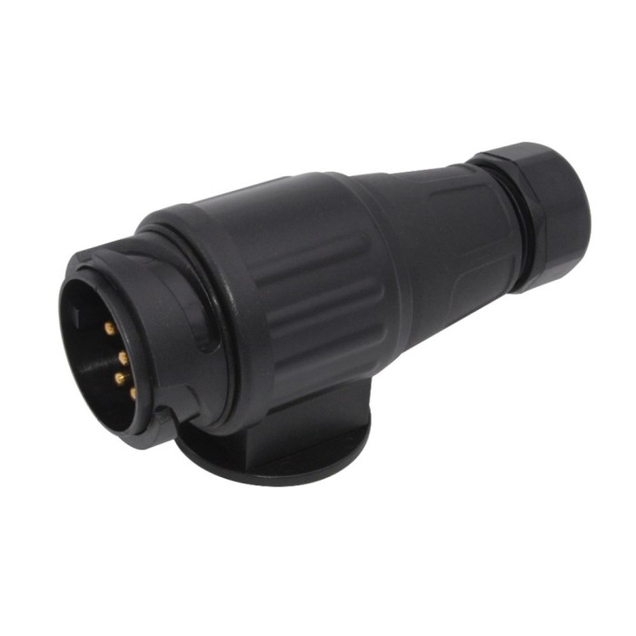Fisa remorca auto BestAutoVest 12V 13 pini, carcasa PVC, manson cauciuc, tip Jager 1 buc AutoDrive ProParts